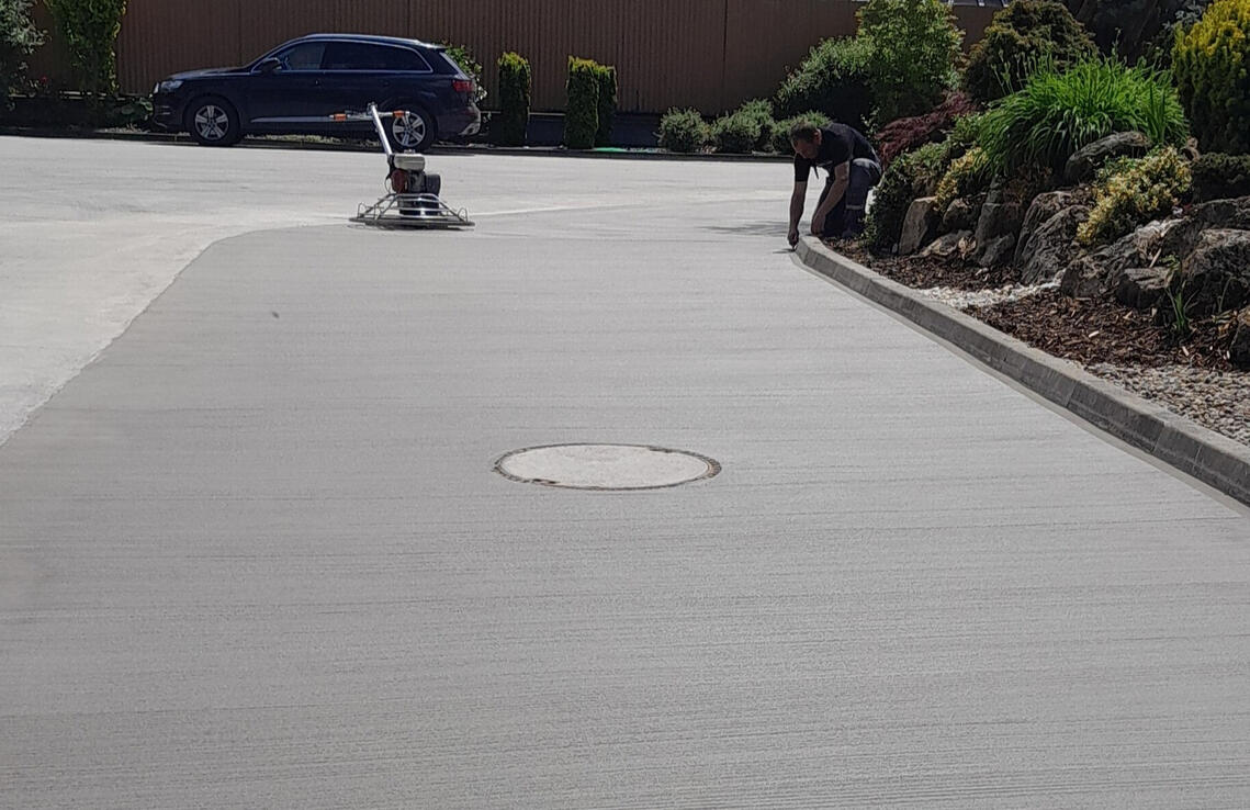 Metličková úprava Priemyselné podlahy